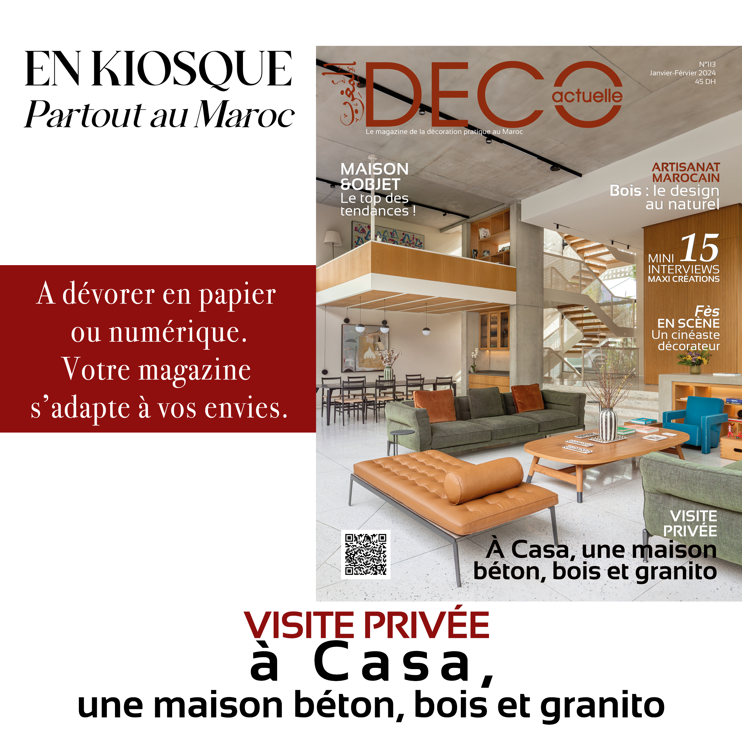 Tendance déco : un salon moderne coloré : Femme Actuelle Le MAG